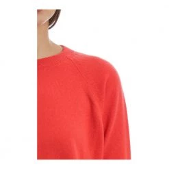 Drumohr Round-neck Knitwear Orange -Dame-strikkegensere Salg unnamed file 4860
