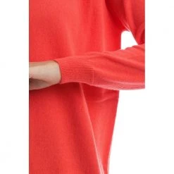 Drumohr Round-neck Knitwear Orange -Dame-strikkegensere Salg unnamed file 4862