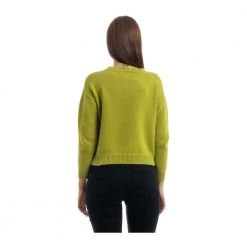 Manila Grace Round-neck Knitwear Green