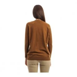 Drumohr Round-neck Knitwear Brown -Dame-strikkegensere Salg unnamed file 4887