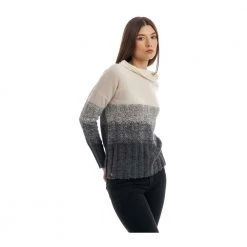 Manila Grace Round-neck Knitwear Beige -Dame-strikkegensere Salg unnamed file 4904