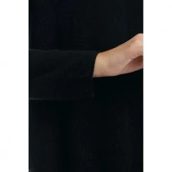 Manila Grace Round-neck Knitwear Black -Dame-strikkegensere Salg unnamed file 4914