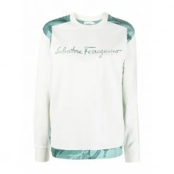 Salvatore Ferragamo Sweater White