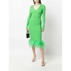 Giuseppe Di Morabito Sweater Green -Dame-strikkegensere Salg unnamed file 4934