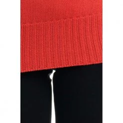 Drumohr Round-neck Knitwear Orange -Dame-strikkegensere Salg unnamed file 4947