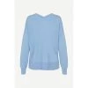 Samsøe Samsøe Dida V-Neck Sweater Blue