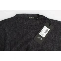 Costume National Knitted Batwing Sweater Gray -Dame-strikkegensere Salg unnamed file 4988