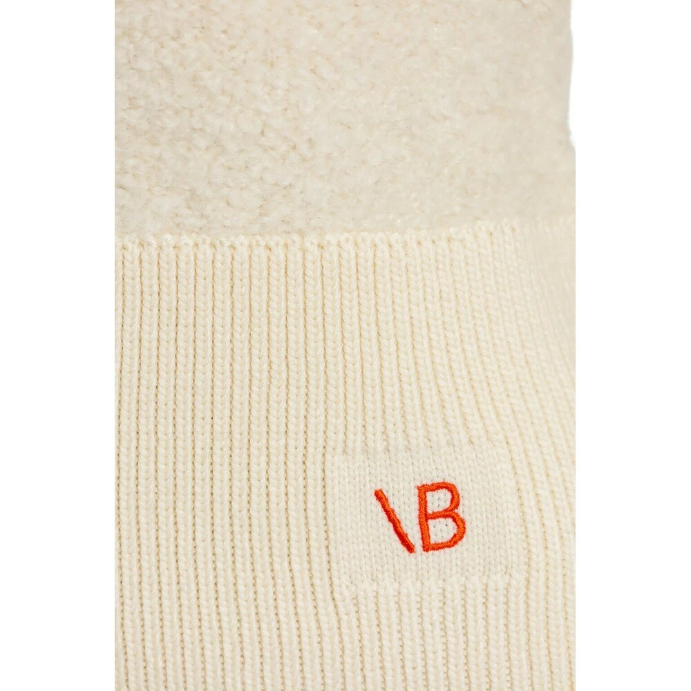 Victoria Beckham Sweater With Logo Beige 3 Victoria Beckham Sweater With Logo Beige - Bilde 3