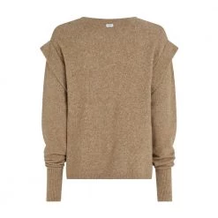 Penn&Ink N.Y Round-neck Knitwear Beige