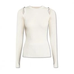 Proenza Schouler Ribbed Top White
