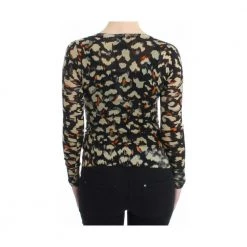 Roberto Cavalli V-neck Sweater Beige -Dame-strikkegensere Salg unnamed file 5045