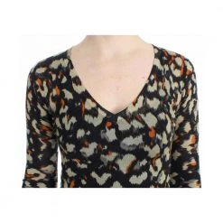 Roberto Cavalli V-neck Sweater Beige -Dame-strikkegensere Salg unnamed file 5047