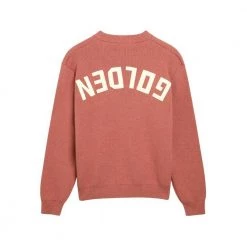 Golden Goose Journey Boyfriend Knit Sweater Pink