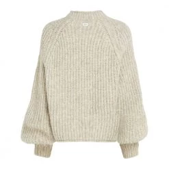 Penn&Ink N.Y ROUND NECK KNITWEAR Beige