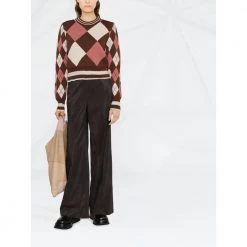 Golden Goose Round-neck Knitwear Brown