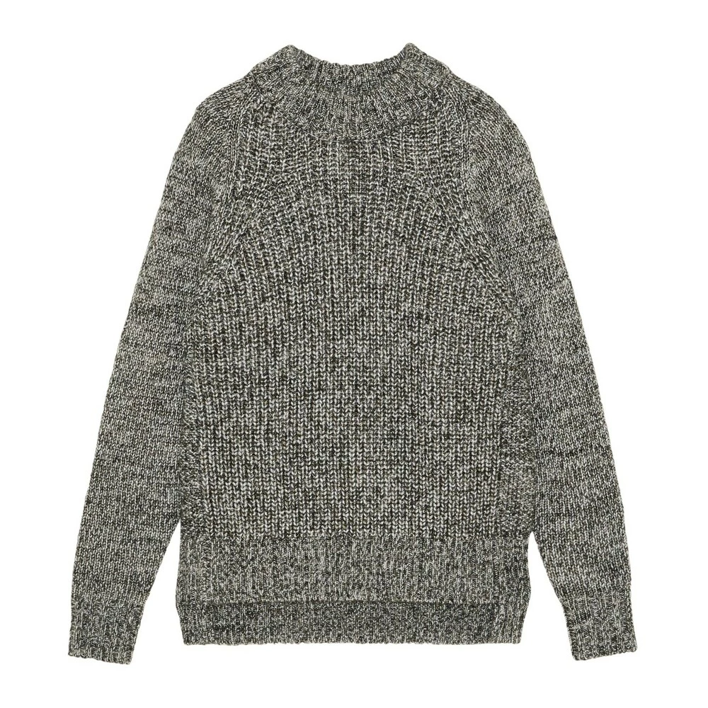 Patrizia Pepe Round-neck Knitwear Gray 1 Patrizia Pepe Round-neck Knitwear Gray