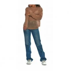 Forte Forte Round-neck Knitwear Brown -Dame-strikkegensere Salg unnamed file 5123