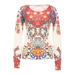 Etro Round-neck Knitwear Red