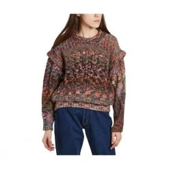IRO Hyko Sweater Brown -Dame-strikkegensere Salg unnamed file 514