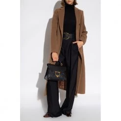 Salvatore Ferragamo Mohair Sweater Black -Dame-strikkegensere Salg unnamed file 5147