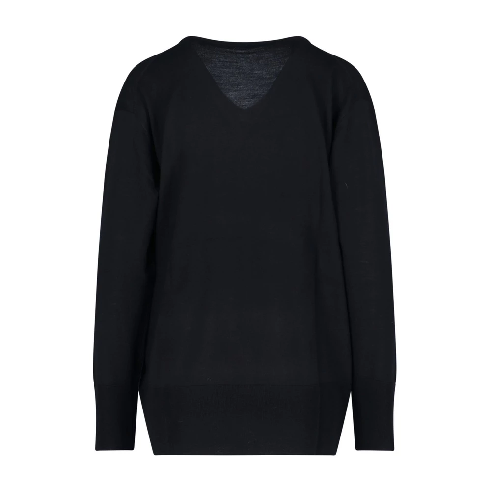 Aspesi V-neck Knitwear Black 1 Aspesi V-neck Knitwear Black