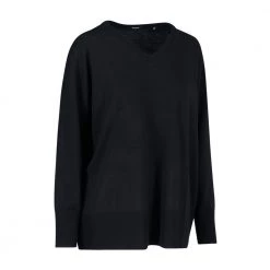 Aspesi V-neck Knitwear Black 8 Aspesi V-neck Knitwear Black -Dame-strikkegensere Salg unnamed file 5154