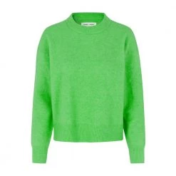 Samsøe Samsøe Round-neck Knitwear Green -Dame-strikkegensere Salg unnamed file 5168