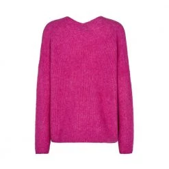 MOS MOSH V-neck Knitwear Pink