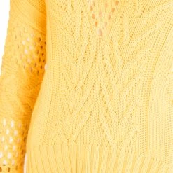 Guess Knitwear Yellow -Dame-strikkegensere Salg unnamed file 5201