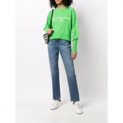 Philosophy Di Lorenzo Serafini Sweater Green -Dame-strikkegensere Salg unnamed file 5212