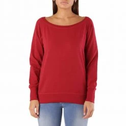 MET Sweatshirt Red -Dame-strikkegensere Salg unnamed file 5238