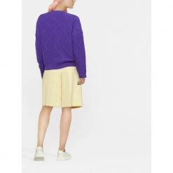 Valentino Knitted Sweater Purple -Dame-strikkegensere Salg unnamed file 5246