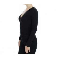 Versace Jeans Couture Longsleeve Sweater Black -Dame-strikkegensere Salg unnamed file 5251