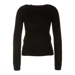 JW Anderson Round-neck Knitwear Black 7 JW Anderson Round-neck Knitwear Black -Dame-strikkegensere Salg unnamed file 5277