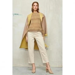 Luisa Cerano Sweater Brown -Dame-strikkegensere Salg unnamed file 5296