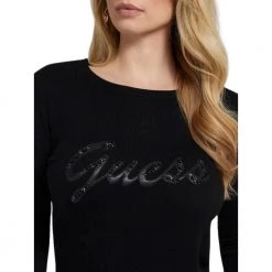 Guess Round-neck Knitwear Black