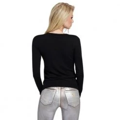 Guess Round-neck Knitwear Black -Dame-strikkegensere Salg unnamed file 5302