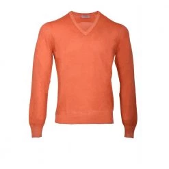 Gran Sasso Genser V-Hals Orange