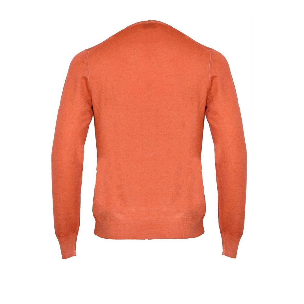 Gran Sasso Genser V-Hals Orange 2 Gran Sasso Genser V-Hals Orange - Bilde 2