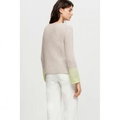 Luisa Cerano Genser Beige -Dame-strikkegensere Salg unnamed file 5368