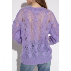 Palm Angels SSWEATER Purple -Dame-strikkegensere Salg unnamed file 5416