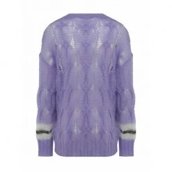 Palm Angels SSWEATER Purple -Dame-strikkegensere Salg unnamed file 5417