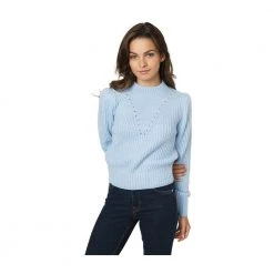 Scotch & Soda Sweater Blue -Dame-strikkegensere Salg unnamed file 5451