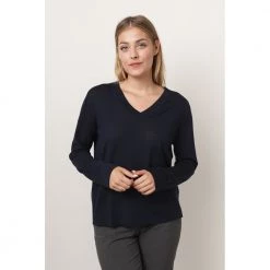 Closed V-neck Knitwear C96541 92M 22 Black -Dame-strikkegensere Salg unnamed file 5476