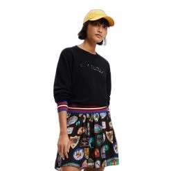 Desigual Round-neck Knitwear Black