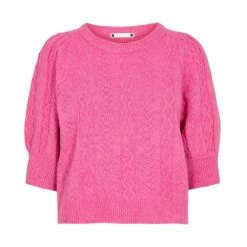 Co'Couture Pixie Poinetelle Knit Pink