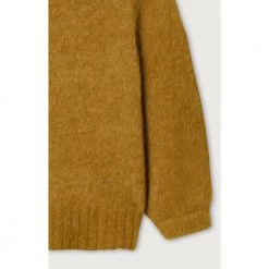 American Vintage JERSEY Brown -Dame-strikkegensere Salg unnamed file 5515