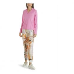 Marc Cain Knitwear Pink -Dame-strikkegensere Salg unnamed file 5535