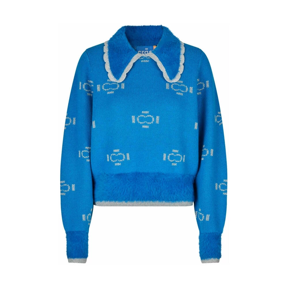 Cras Rita Pullover Blue 2 Cras Rita Pullover Blue - Bilde 2
