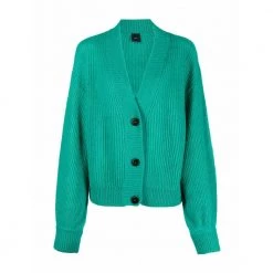 PINKO V-neck Knitwear Green -Dame-strikkegensere Salg unnamed file 5569